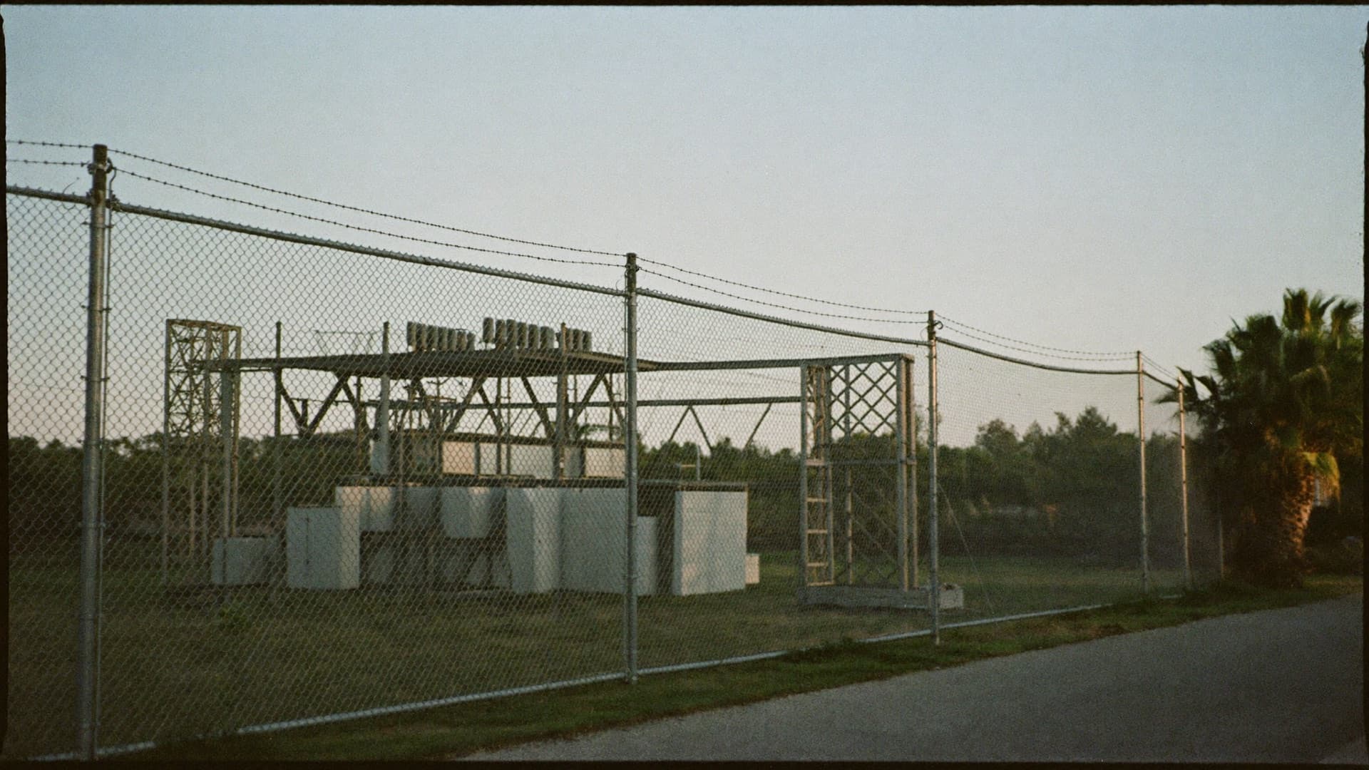 A commercial chain-link security perimeter Country Boy Fence installed in Jacksonville.